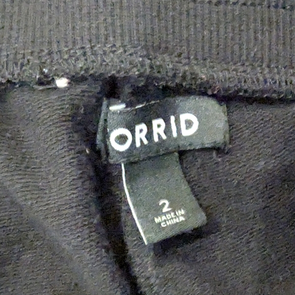 Torrid Active Sweatpants Size 2x & Active Sweatshirt 1x Black And Purple Tie Dye - Picture 8 of 14